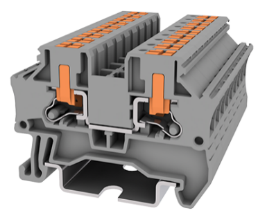 Boczne zaciski wciskane Seria TPV kompatybilne z tradycyjnym okablowaniem